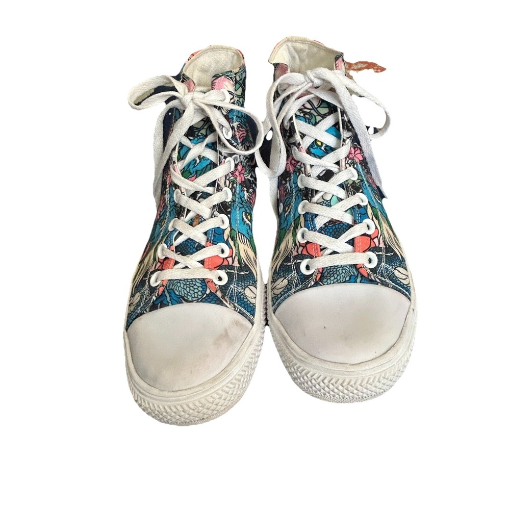 RAAD Shop Dragon Tattoo Canvas High-Top Sneakers – Men's 10.5 / Women's 12